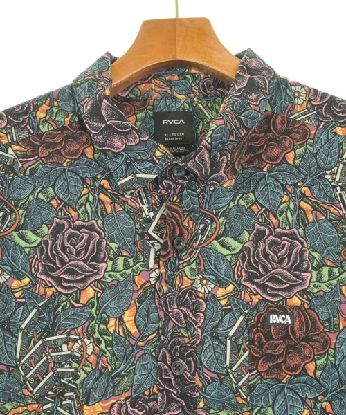 RVCA（ルーカ）カジュアルシャツ 緑 サイズ:XL メンズ/2200629317093