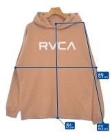 RVCA（ルーカ）パーカー 茶 サイズ:F レディース/2200677197036