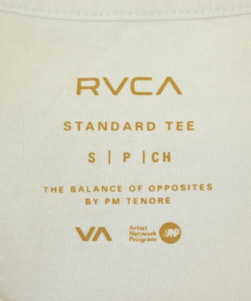 RVCA（ルーカ）Tシャツ・カットソー 白 サイズ:S メンズ/2200690638059
