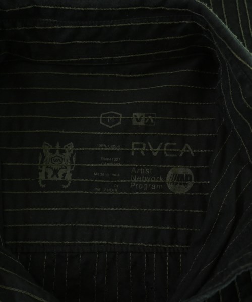 RVCA（ルーカ）カジュアルシャツ 黒 サイズ:M メンズ/2200699558037