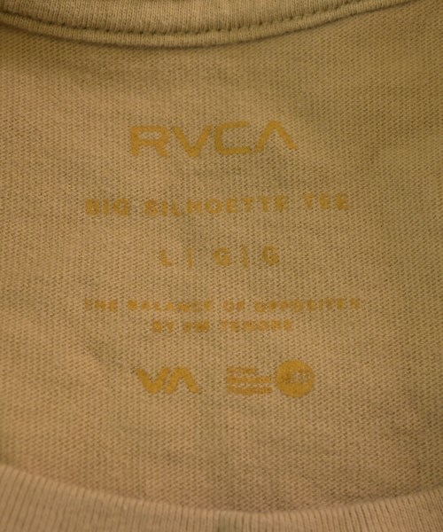 RVCA（ルーカ）Tシャツ・カットソー ベージュ サイズ:L メンズ/2200646993201