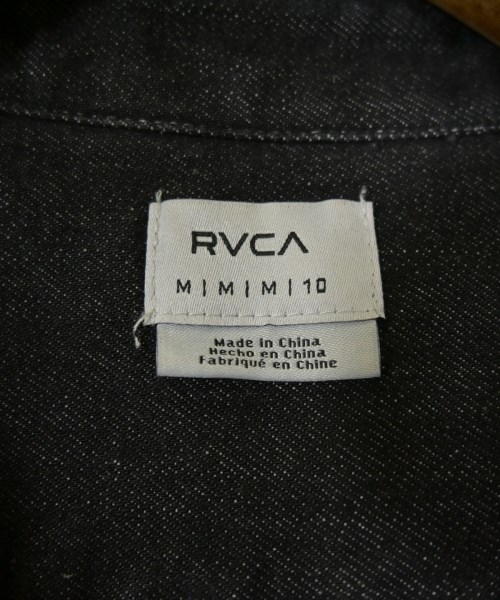 RVCA（ルーカ）カジュアルシャツ 黒 サイズ:M レディース/2200715868041