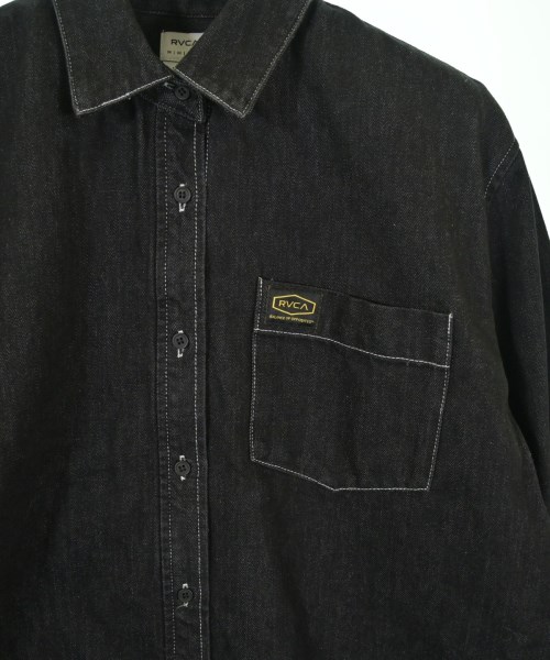 RVCA（ルーカ）カジュアルシャツ 黒 サイズ:M レディース/2200715868041