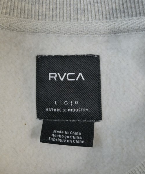 RVCA（ルーカ）スウェット グレー サイズ:L メンズ/2200645786026