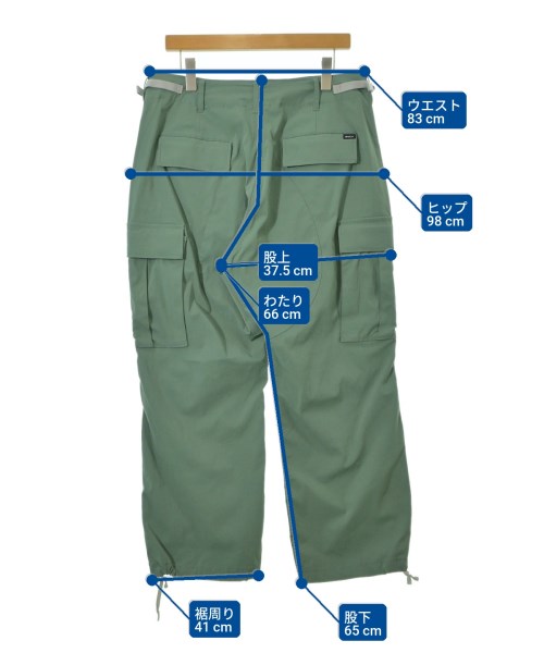 RVCA（ルーカ）カーゴパンツ 緑 サイズ:M メンズ/2200708521137