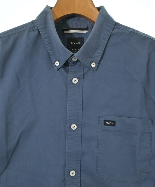RVCA（ルーカ）カジュアルシャツ 青 サイズ:M メンズ/2200663261031