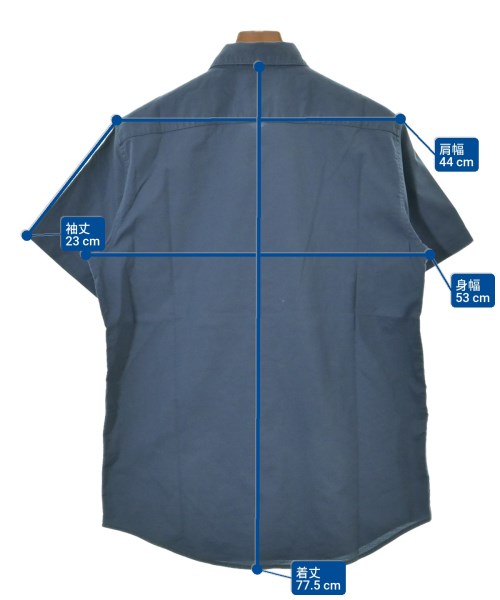 RVCA（ルーカ）カジュアルシャツ 青 サイズ:M メンズ/2200663261031