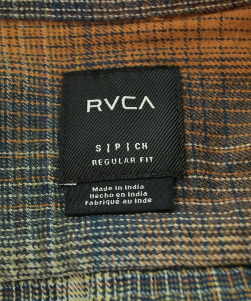 RVCA（ルーカ）カジュアルシャツ オレンジ サイズ:-(XS位) メンズ/2200664615055
