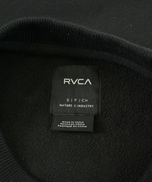 RVCA（ルーカ）スウェット 黒 サイズ:S メンズ/2200717456048