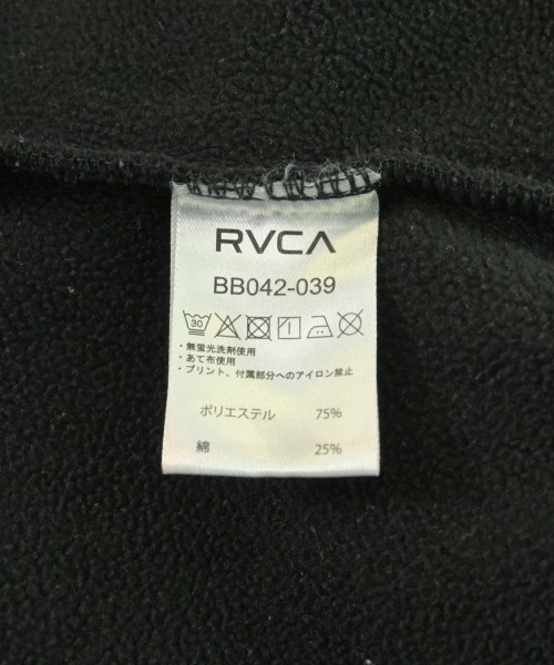 RVCA（ルーカ）スウェット 黒 サイズ:S メンズ/2200717456048