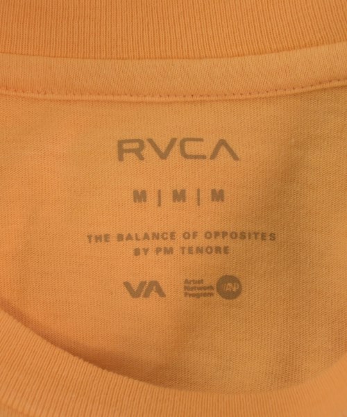 RVCA（ルーカ）Tシャツ・カットソー オレンジ サイズ:M メンズ/2200683432114