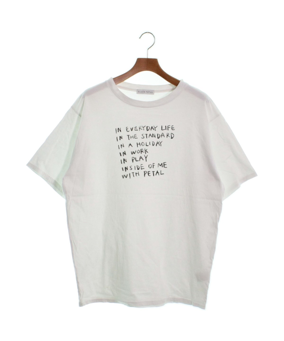 CLANE PETAL（クラネペタル）Tシャツ・カットソー 白 サイズ:2(M位 