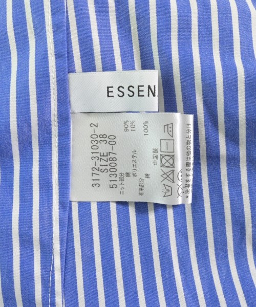 ESSEN.LAUTREAMONT（エッセン．ロートレアモン）カジュアルシャツ 紺 サイズ:38(M位) レディース/2200622198057