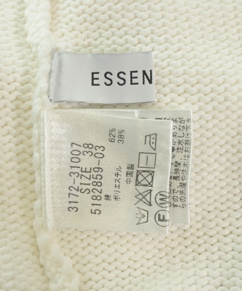 ESSEN.LAUTREAMONT（エッセン．ロートレアモン）ニット・セーター 白 サイズ:38(M位) レディース/2200622968087