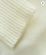 ESSEN.LAUTREAMONT（エッセン．ロートレアモン）ニット・セーター 白 サイズ:38(M位) レディース/2200622968087