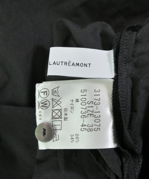 ESSEN.LAUTREAMONT（エッセン．ロートレアモン）カジュアルシャツ 黒 サイズ:38(M位) レディース/2200631363019