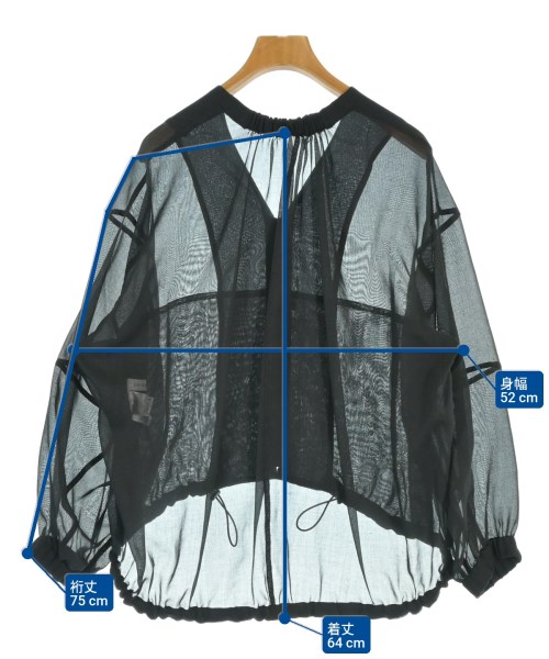 ESSEN.LAUTREAMONT（エッセン．ロートレアモン）その他 黒 サイズ:38(M位) レディース/2200678476017