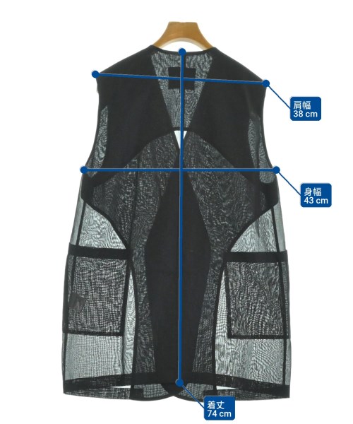 ESSEN.LAUTREAMONT（エッセン．ロートレアモン）その他 黒 サイズ:38(M位) レディース/2200681101074