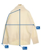 ESSEN.LAUTREAMONT（エッセン．ロートレアモン）ニット・セーター 白 サイズ:38(M位) レディース/2200658257261