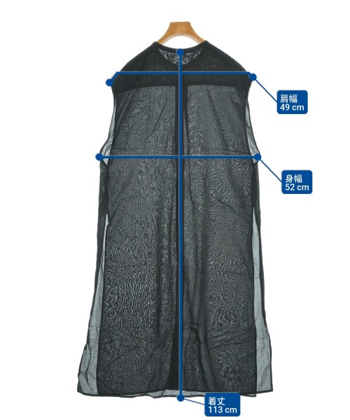 ESSEN.LAUTREAMONT（エッセン．ロートレアモン）ワンピース 黒 サイズ:F レディース/2200632714018