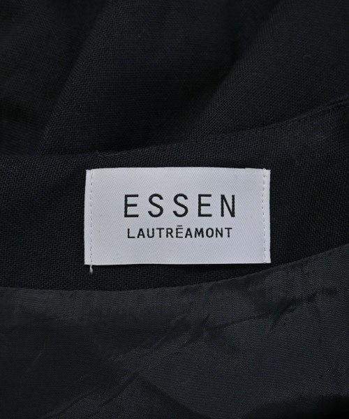 ESSEN.LAUTREAMONT（エッセン．ロートレアモン）ワンピース 黒 サイズ:38(M位) レディース/2200706274011