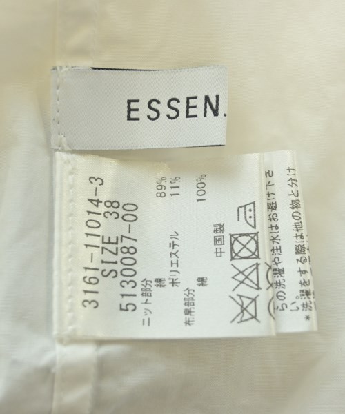 ESSEN.LAUTREAMONT（エッセン．ロートレアモン）ワンピース 白 サイズ:38(M位) レディース/2200713547078