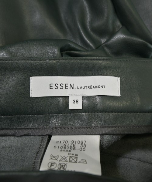 ESSEN.LAUTREAMONT（エッセン．ロートレアモン）ショートパンツ グレー サイズ:38(M位) レディース/2200681790025