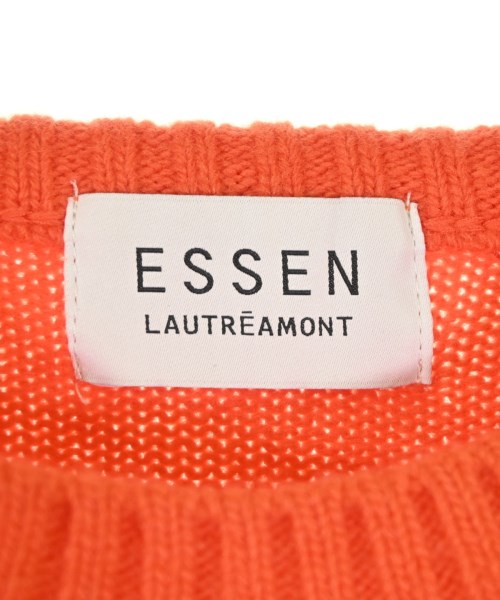 ESSEN.LAUTREAMONT（エッセン．ロートレアモン）ニット・セーター オレンジ サイズ:38(M位) レディース/2200682619073