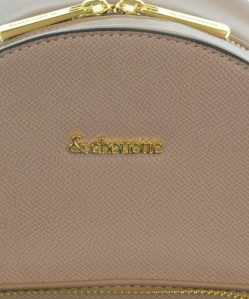 & chouette（アンド　シュエット）ショルダーバッグ ピンク サイズ:- レディース/2200675980166