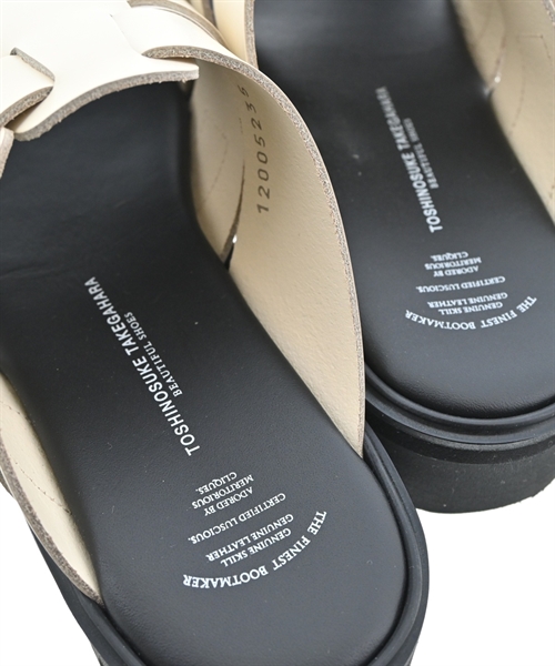 BEAUTIFUL SHOES（ビューティフルシューズ）サンダル 白 サイズ:23.5cm レディース/2200612958210