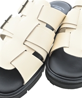 BEAUTIFUL SHOES（ビューティフルシューズ）サンダル 白 サイズ:23.5cm レディース/2200612958210