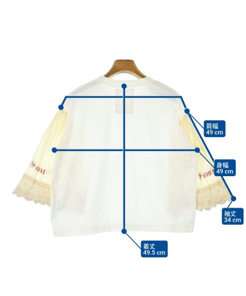 GO TO HOLLYWOOD（ゴートゥーハリウッド）Tシャツ・カットソー 白 サイズ:F レディース/2200640576042