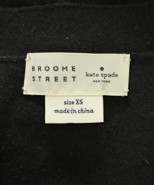 kate spade new york BROOMESTREET LABEL（ケイトスペードニューヨークブルームストリートレーベル）カーディガン 黒 サイズ:XS レディース/2200711851016