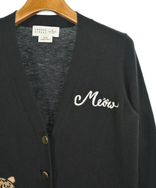 kate spade new york BROOMESTREET LABEL（ケイトスペードニューヨークブルームストリートレーベル）カーディガン 黒 サイズ:XS レディース/2200711851016