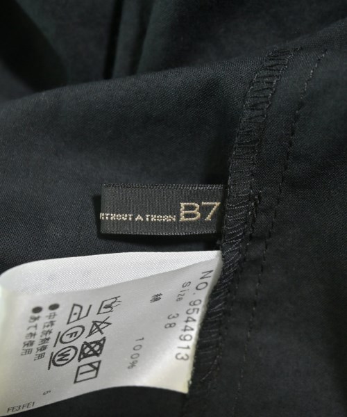 B7（ベーセッツ）ブラウス 紺 サイズ:38(M位) レディース/2200669781366