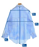 B7（ベーセッツ）カジュアルシャツ 青 サイズ:38(M位) レディース/2200674680029