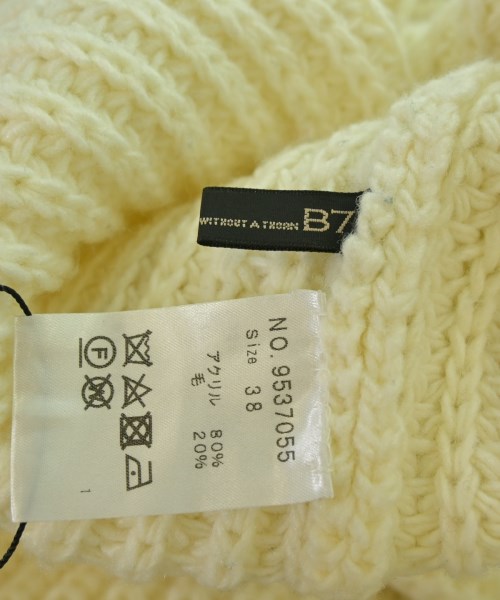 B7（ベーセッツ）ニット・セーター 白 サイズ:38(M位) レディース/2200656386017