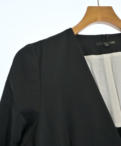 B7（ベーセッツ）ノーカラージャケット 黒 サイズ:38(M位) レディース/2200645602043