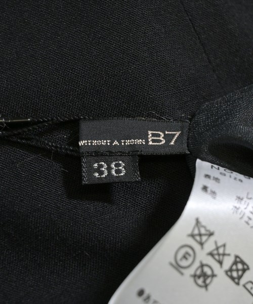 B7（ベーセッツ）スラックス 黒 サイズ:38(M位) レディース/2200645602050