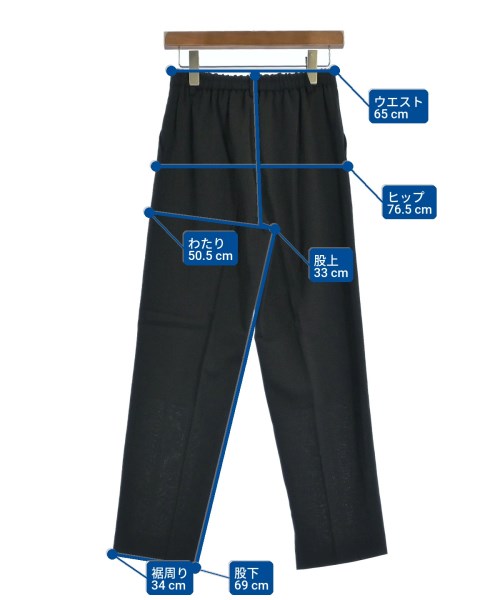 B7（ベーセッツ）スラックス 黒 サイズ:38(M位) レディース/2200645602050