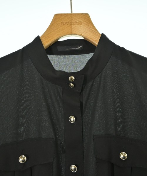 B7（ベーセッツ）シャツワンピース 黒 サイズ:38(M位) レディース/2200658851124