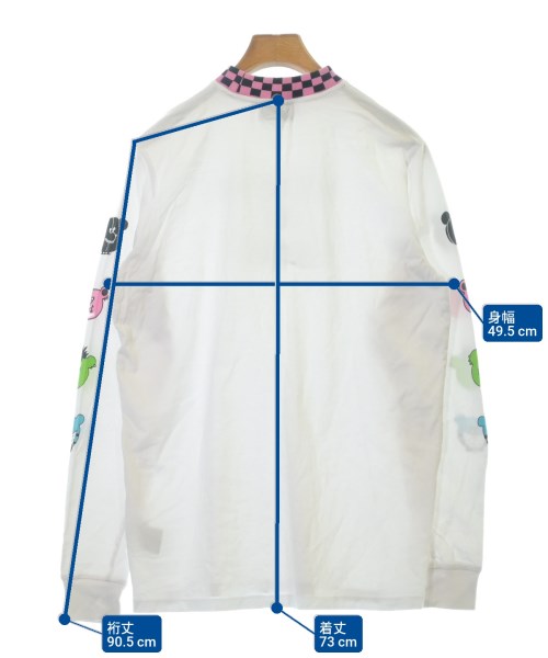 LAZY OAF（レージーオーフ）Tシャツ・カットソー 白 サイズ:SM(S位) メンズ/2200605007116