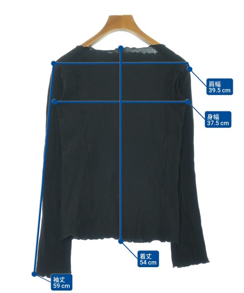 Baserange（ベースレンジ）Tシャツ・カットソー 黒 サイズ:M レディース/2200622127088