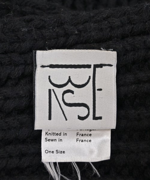 Baserange（ベースレンジ）マフラー 黒 サイズ:- レディース/2200638694024