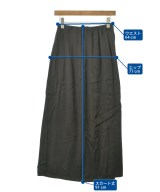 Baserange（ベースレンジ）ロング・マキシ丈スカート 茶 サイズ:-(M位) レディース/2200641925122