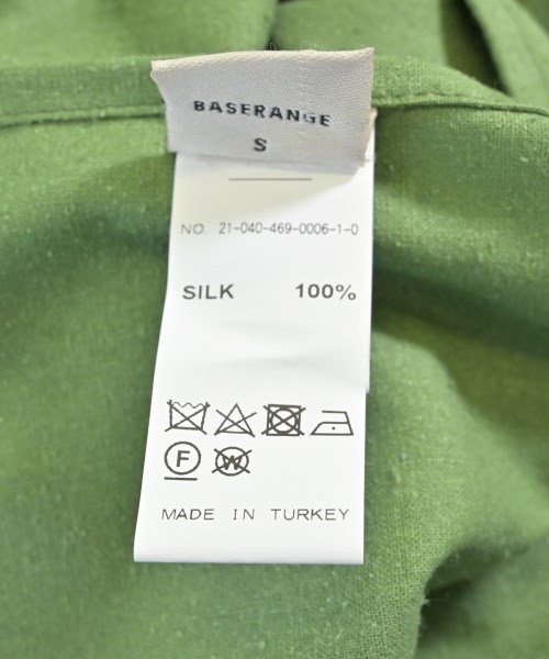 Baserange（ベースレンジ）ワンピース 緑 サイズ:S レディース/2200624244073