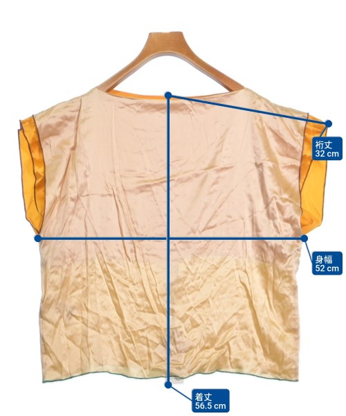 Baserange（ベースレンジ）ブラウス オレンジ サイズ:XS レディース/2200631146421