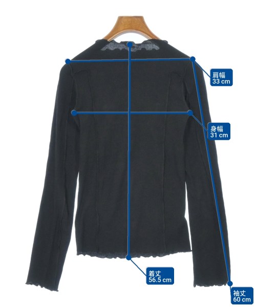 Baserange（ベースレンジ）Tシャツ・カットソー 黒 サイズ:M レディース/2200672973048