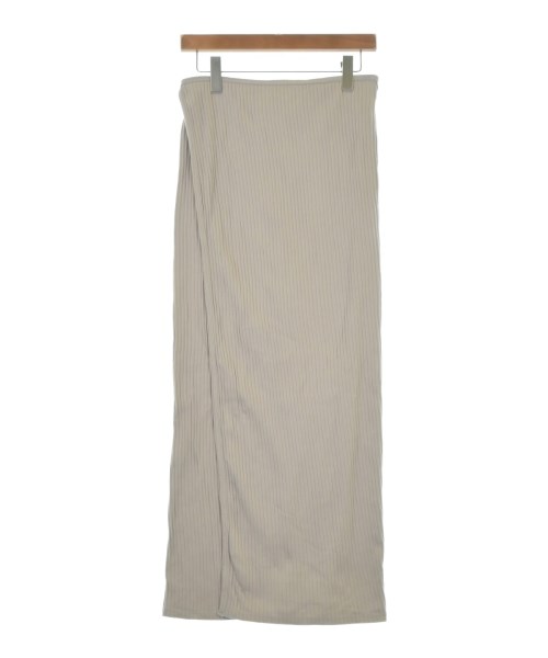 Baserange（ベースレンジ）ロング・マキシ丈スカート グレー サイズ:S レディース/2200648909170