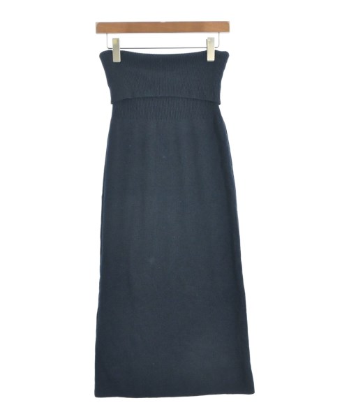 Baserange(ベースレンジ)ロング・マキシ丈スカート 紺 サイズ:S/2200659030078